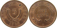 UGANDA 5 CENTS -