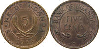 UGANDA 5 CENTS -
