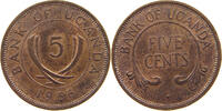 UGANDA 5 CENTS -