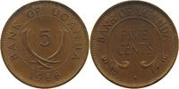 UGANDA 5 CENTS -