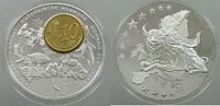 IRELAND MEDAL EUROPEAN CURRENCY -