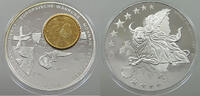 SPAIN MEDAL 2002 EUROPEAN CURRENCY PROOF 23,00 EUR  plus 5,99 EUR verzending