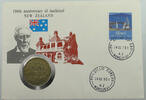 NEW ZEALAND STATIONERY 50 CENTS 150th ANNIVERSARY OF AUCKLAND -