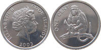 COOK ISLANDS CENT 2003 Elizabeth II. (1952-2022) UNC 4,00 EUR  plus 5,99 EUR verzending