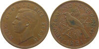 NEW ZEALAND PENNY George VI. (1936-1952) -