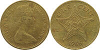 BAHAMAS CENT Elizabeth II. (1952-2022) -