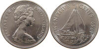 BAHAMAS 25 CENTS Elizabeth II. (1952-2022) -