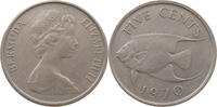 BERMUDA 5 CENTS Elizabeth II. (1952-2022) -
