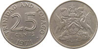 TRINIDAD AND TOBAGO 25 CENTS -