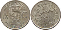 NETHERLANDS EAST INDIES 1/10 GULDEN -