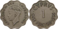 CYPRUS PIASTRE George VI. (1936-1952) -