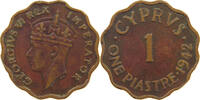 CYPRUS PIASTRE George VI. (1936-1952) -