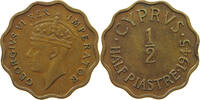 CYPRUS 1/2 PIASTRE George VI. (1936-1952) -
