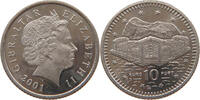 GIBRALTAR 10 PENCE Elizabeth II. (1952-2022) -