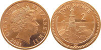 GIBRALTAR 2 PENCE Elizabeth II. (1952-2022) -