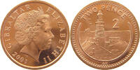 GIBRALTAR 2 PENCE Elizabeth II. (1952-2022) -