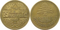 LEBANON 25 PIASTRES -