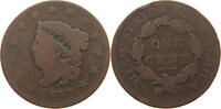 UNITED STATES OF AMERICA LARGE CENT Coronet Head -