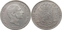 PHILIPPINES 50 CENTIMOS Alfonso XII. (1874–1885) -