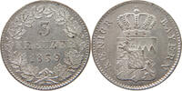 Bayern 3 Kreuzer Ludwig I. 1825-1848. -