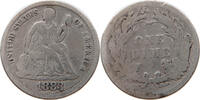 UNITED STATES OF AMERICA DIME SEATED LIBERTY -