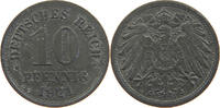 Ersatzmünzen des 1. Weltkrieges 10 PFENNIG -