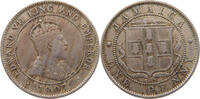 JAMAICA PENNY Edward VII., 1901 - 1910 -