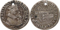 DENMARK 8 SKILLING Christian IV. (1588-1648) SKILLIK DANS RARE -