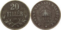 HAUS HABSBURG 20 FILLER Karl I. (1916-1918) -