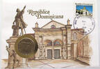 DOMINICAN REPUBLIC STATIONERY 1/2 PESO -