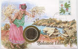 SOLOMON ISLANDS STATIONERY 20 CENTS -