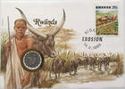 RWANDA STATIONERY 2 FRANCS -