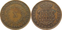 PORTUGAL 10 REIS Maria II. (1834-1853) -
