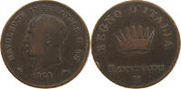 ITALY STATES NAPOLEON I. 3 CENTESIMI Napoleon I. (1804-1814, 1815) -