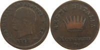 ITALY STATES NAPOLEON I. 3 CENTESIMI Napoleon I. (1804-1814, 1815) -