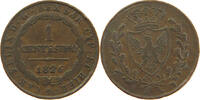 ITALY STATES SARDINIA CENTESIMO Carlo Felice 1821-1831 -