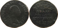 ITALY STATES ORBETELLO 2 QUATTRINI FERDINANDO IV DI BORBONE (1759-1798) -