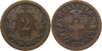 SCHWEIZ 2 RAPPEN -