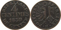 SCHWEIZ GENF GENEVE 4 CENTIMES -