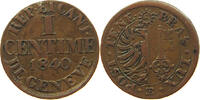 SCHWEIZ GENF GENEVE CENTIME -