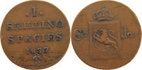 NORWAY SKILLING Karl XIV. Johan (1818-1844) -