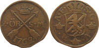 SWEDEN 2 ÖRE Adolf Friedrich (1751-1771) -