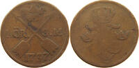 SWEDEN 1 ÖRE Adolf Friedrich (1751-1771) -