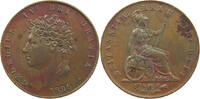 GREAT BRITAIN HALFPENNY GEORGE IV. (1820-1830) -