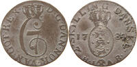 DENMARK 2 SKILLING Christian VII. (1766-1808) -