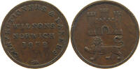 GREAT BRITAIN FARTHING WILSONS NORWICH 1839 -