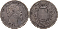 ITALY STATES LIRA 1860 GORI / FIRENZE Vittorio Emanuele II. (1849-1861) SS- 100,00 EUR  plus 5,99 EUR verzending