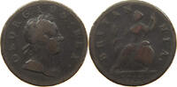 GREAT BRITAIN HALFPENNY George I. (1714-1727) -