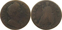 GREAT BRITAIN FARTHING WILLIAM III. (1694-1702) -