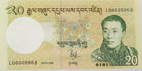 BHUTAN 20 NGULTRUMS -